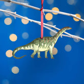 Wooden Jobaria Dinosaur Christmas Tree Decoration